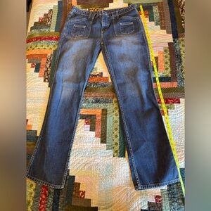 Vintage Fossil Bootcut Jeans – Women’s Size 12 – Medium Wash